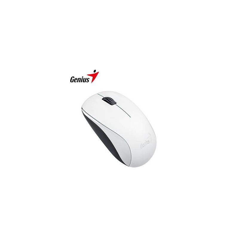 GENIUS - Mouse Genius Nx-7000 Inalámbrico Blueeye Blanco Diseño Ergonómico Y Alta Precisión