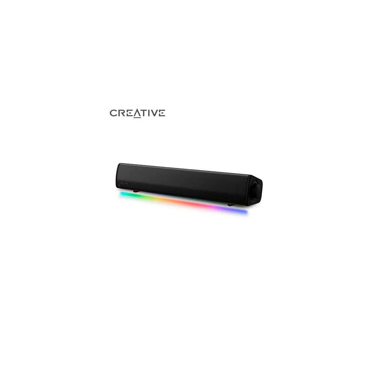 CREATIVE - Parlante Creative Gaming Sound Bar Gs3 Rgb 24W Bluetooth 5.4 Usb-C - Potente Sonido En Col