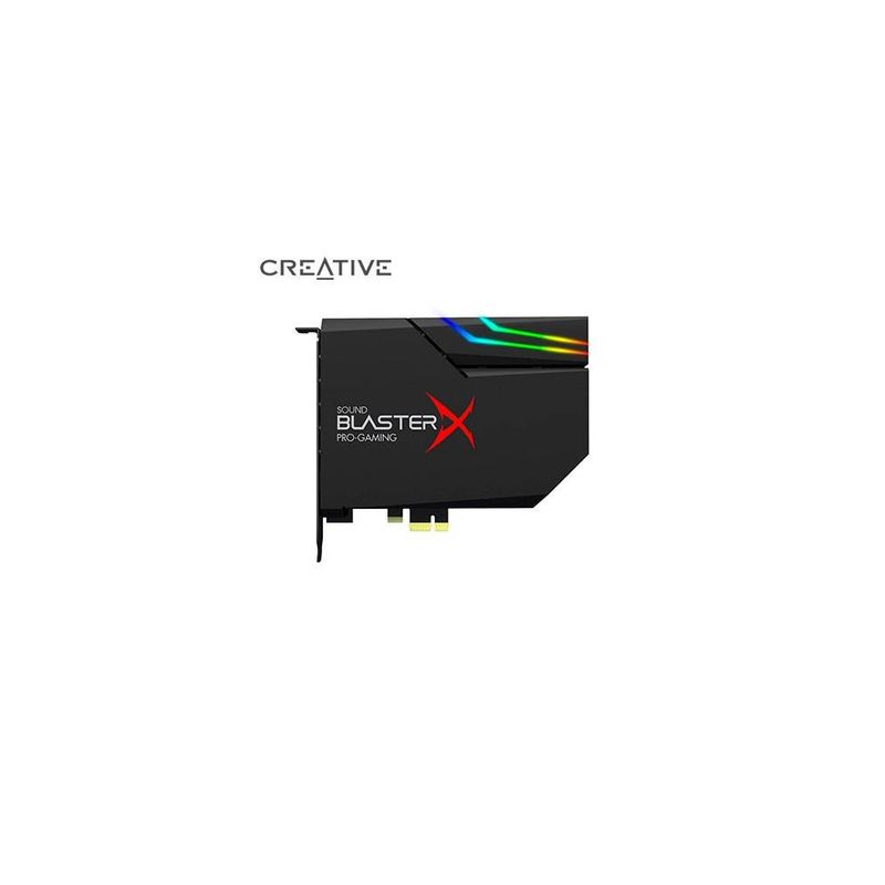 CREATIVE - Tarjeta De Sonido Pcie Creative Blaster Ae-5 Plus - Sonido Envolvente Para Gaming Y Audio