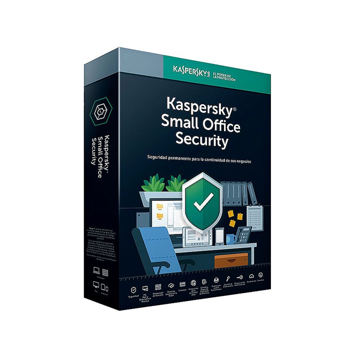 KASPERSKY - Kaspersky Small Office Security Para 10 Pcs – Protección Completa Y Fácil Gestión Para Tu