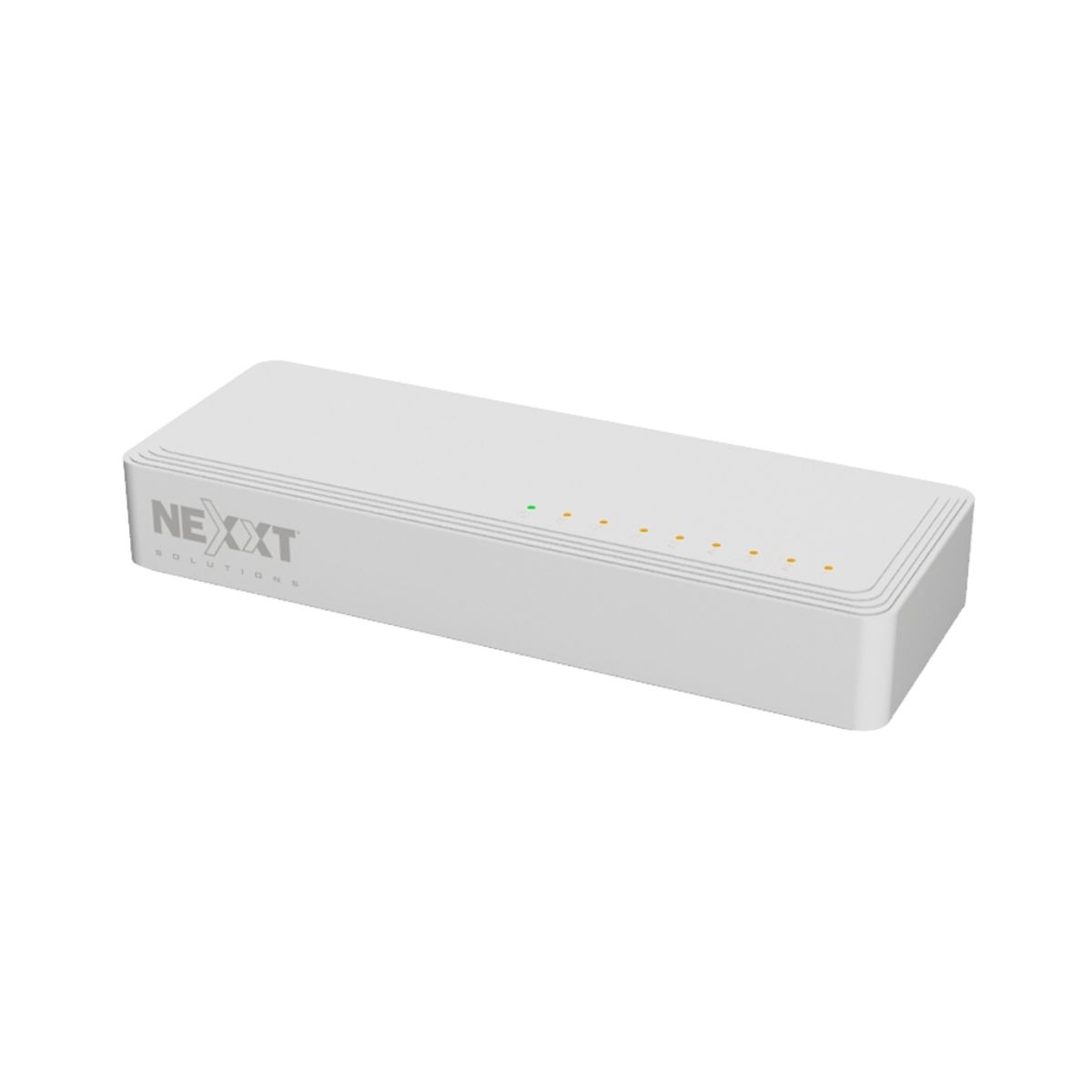 NEXT - Switch Nexxt Infrastructure Gigabit Net 8 Puertos 10/100/1000 Para Conexión Rápida Y Efici