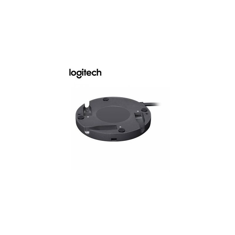 LOGITECH - Hub Logitech Para Micrófono Rally - Conectividad Eficiente Para Videoconferencias Profesio