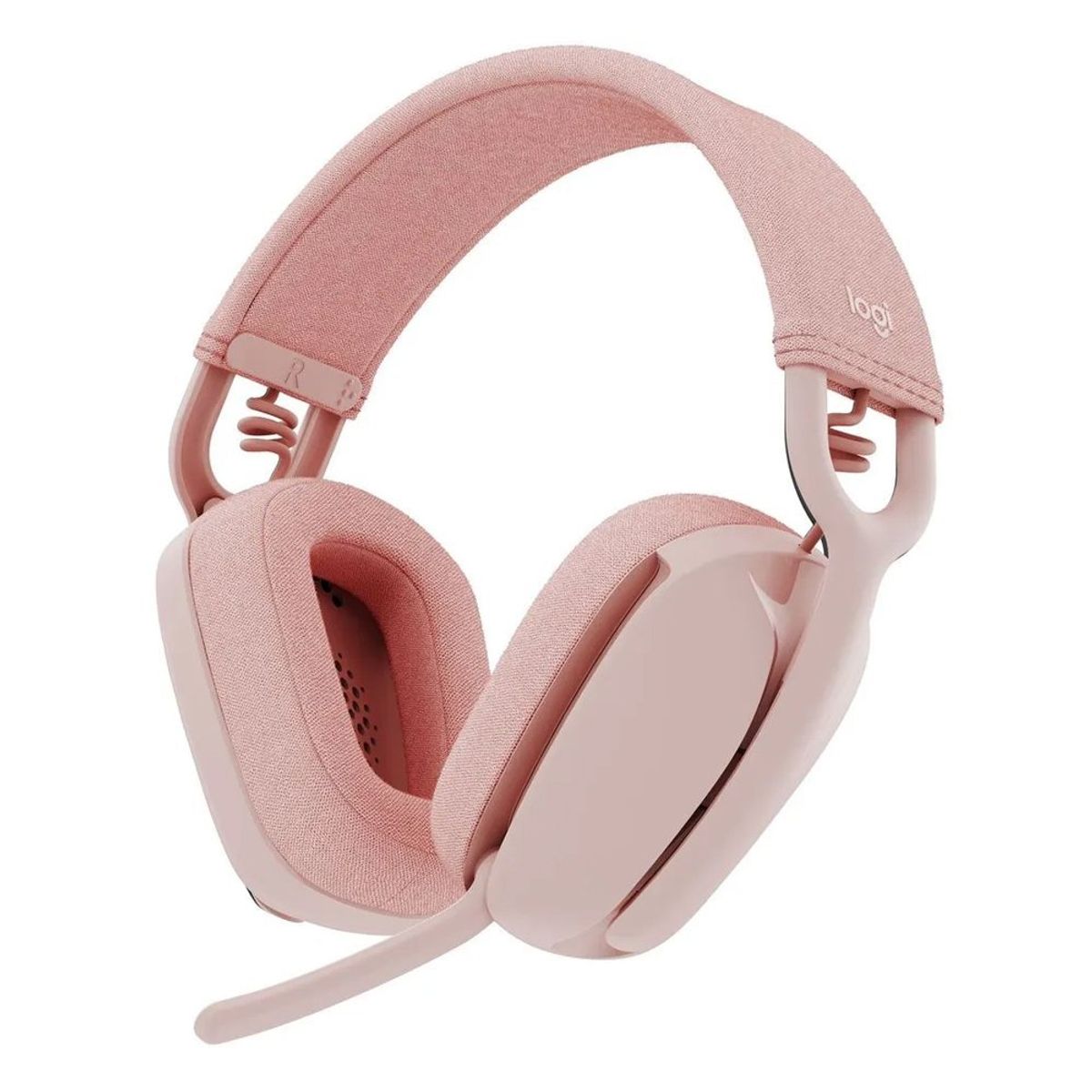 LOGITECH - Auriculares Logitech Zone Vibe 100 Bluetooth Con Micrófono - Color Rosa, Gran Sonido Y Com