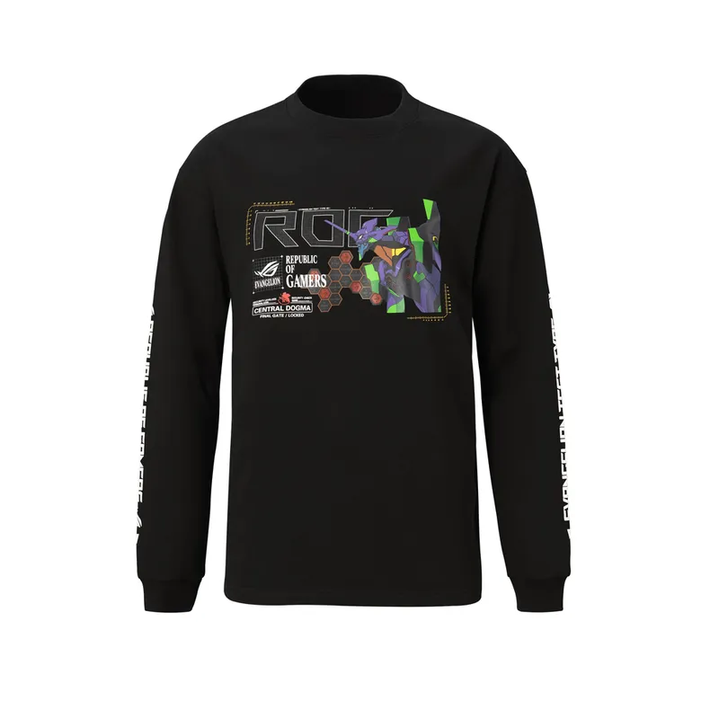 ASUS - Polera Gaming Asus Rog Eva Edition Talla L - Suave Y Cómoda Para Gamers