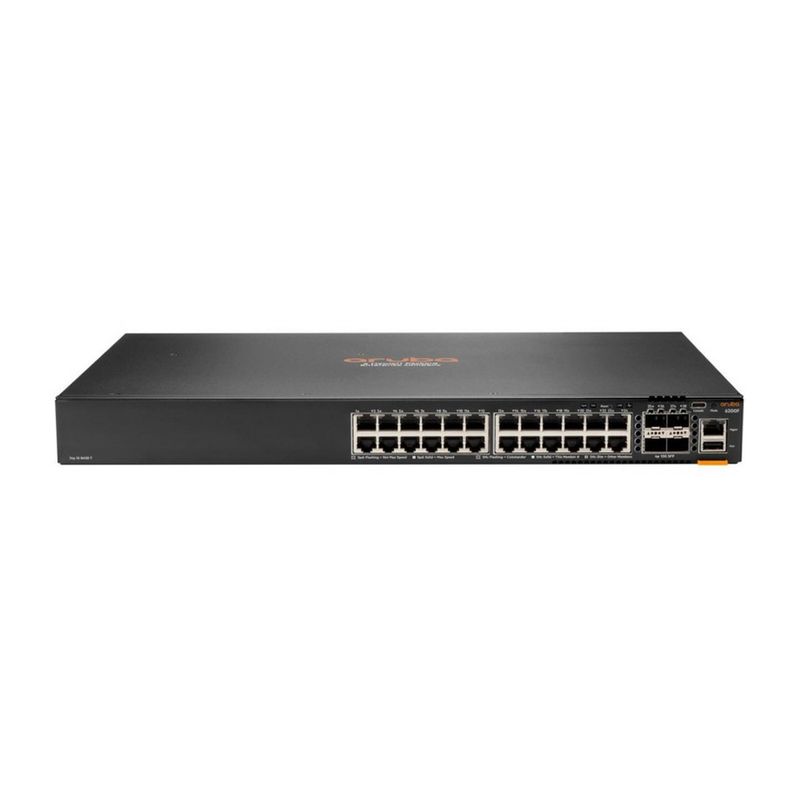 HP - Conmutador Hpe Aruba 6200F 24 Puertos Poe, 4 Sfp+, 370W, L3, Gestionado - Conectividad Ava