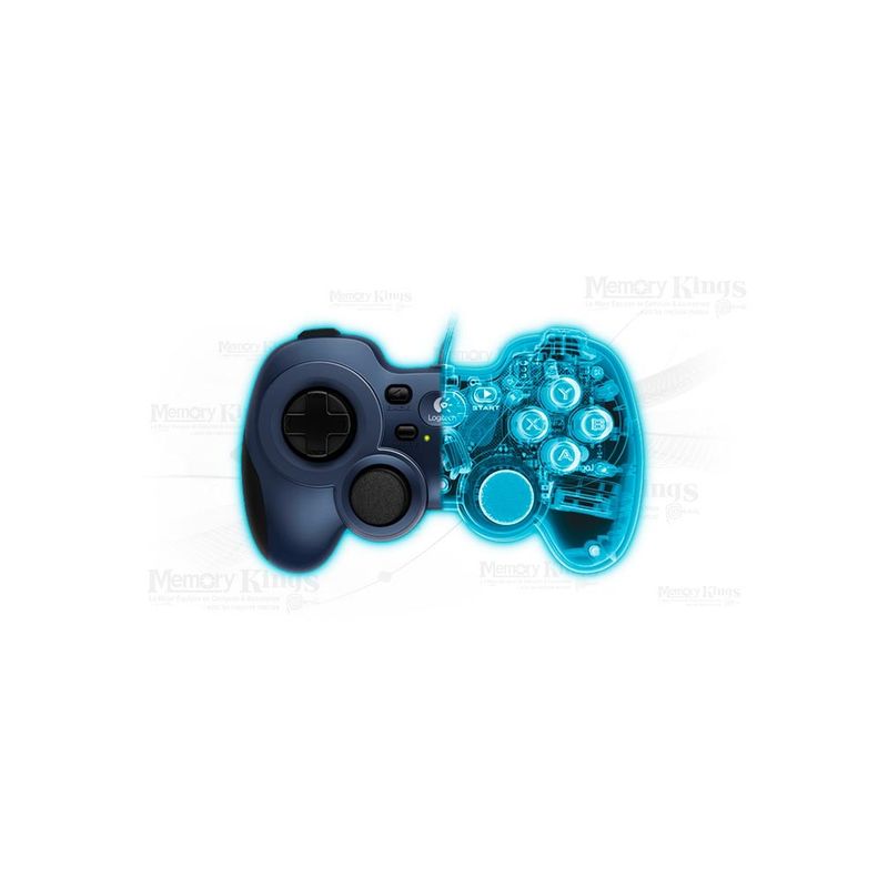 LOGITECH - Gamepad Logitech F310 Con Diseño Ergonómico Para Un Juego Cómodo Y Duradero