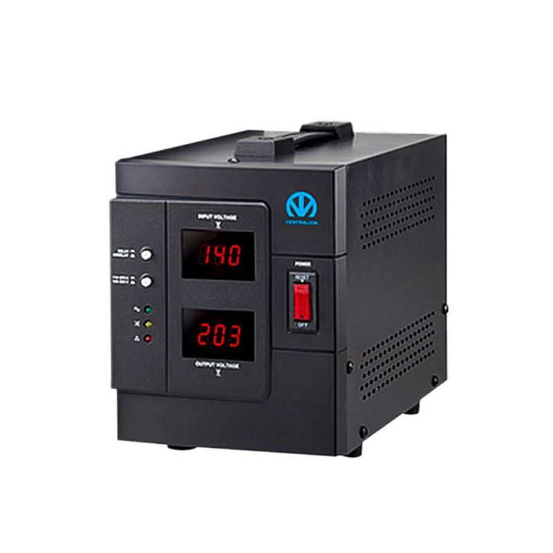 CENTRALION - Estabilizador Centralion 3000Va 2400W Para Protección Eléctrica - Alta Eficiencia Y Rend