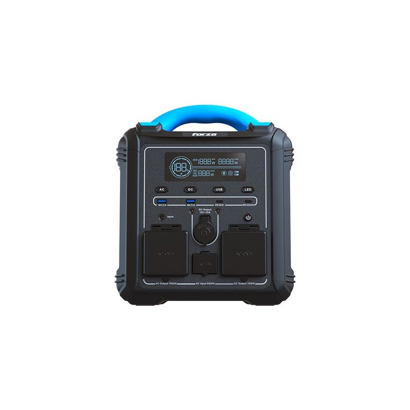FORZA - Forza Titan Series Estación De Energía Lmfp, Respaldo De Batería 700W, Ac 220V, Portátil Y