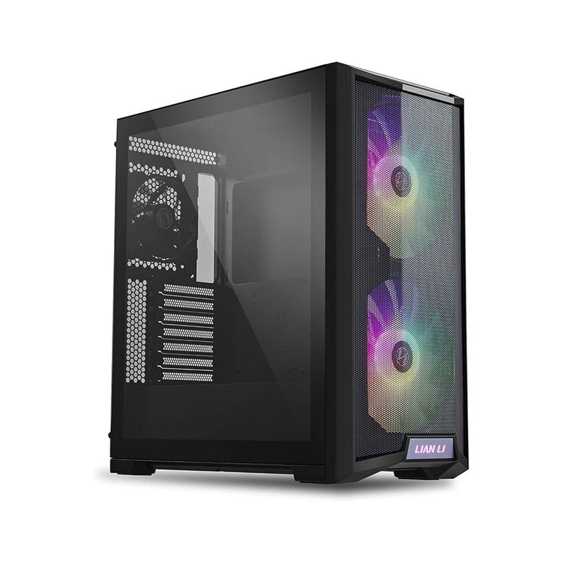 LIAN LI - Caja Mid Tower Lian Li Lancool 215 Con 2 Ventiladores Argb De 200Mm - Diseño Elegante Y Es