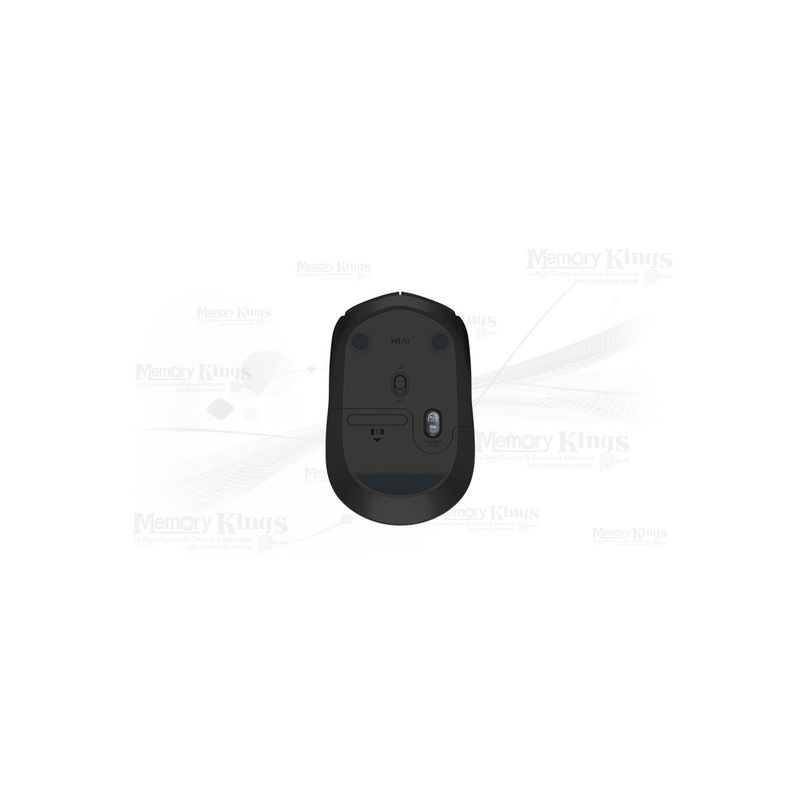 LOGITECH - Mouse Inalámbrico Logitech M170 En Color Negro - Diseño Compacto Y Fácil Conectividad