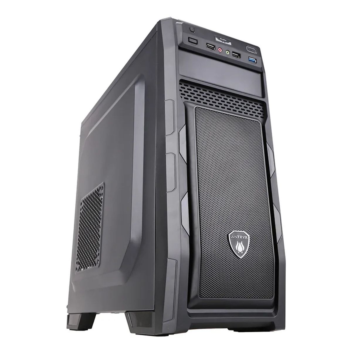 ANTRYX - Antyx Xtreme E250 Plus - Torre Media Con Fuente De 450W Espacio Amplio Y Diseño Elegante