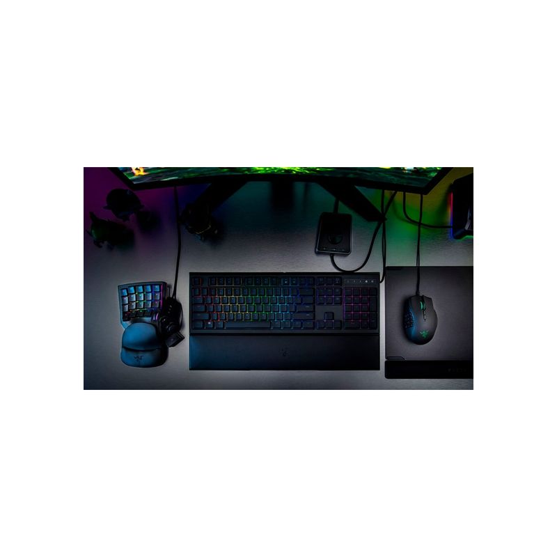 RAZER - Teclado Razer Tartarus V2 Chroma Mecánico Negro - Personalizable Y Ergonomico Para Gaming