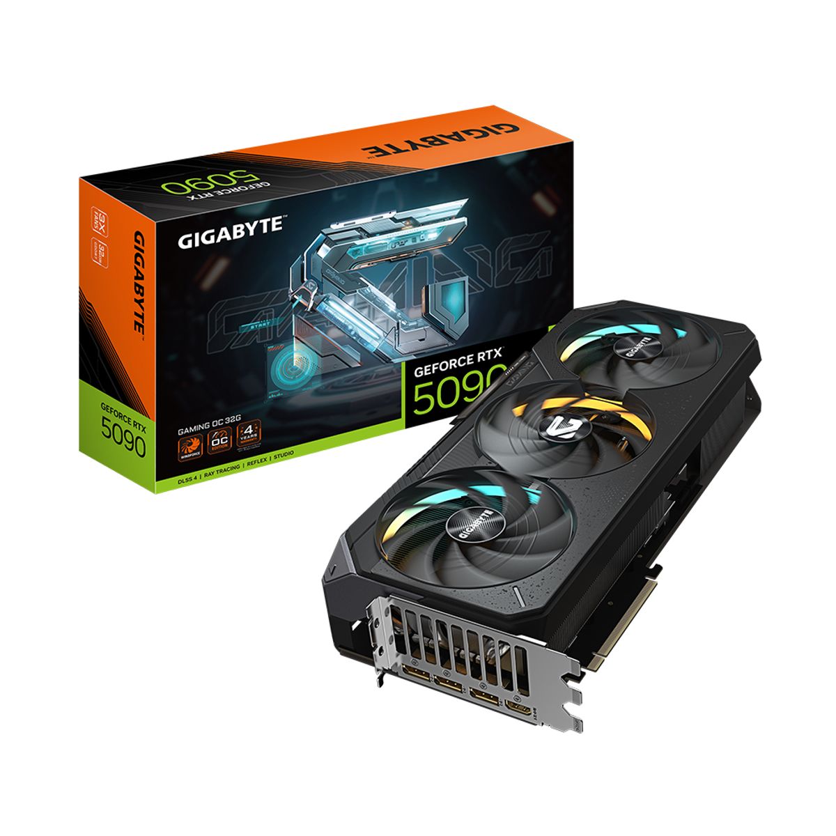 GIGABYTE - Gigabyte Geforce Rtx 5090 Gaming Oc 32Gb Gddr7 - Tarjeta De Video Pcie 5 Para Gaming De Al