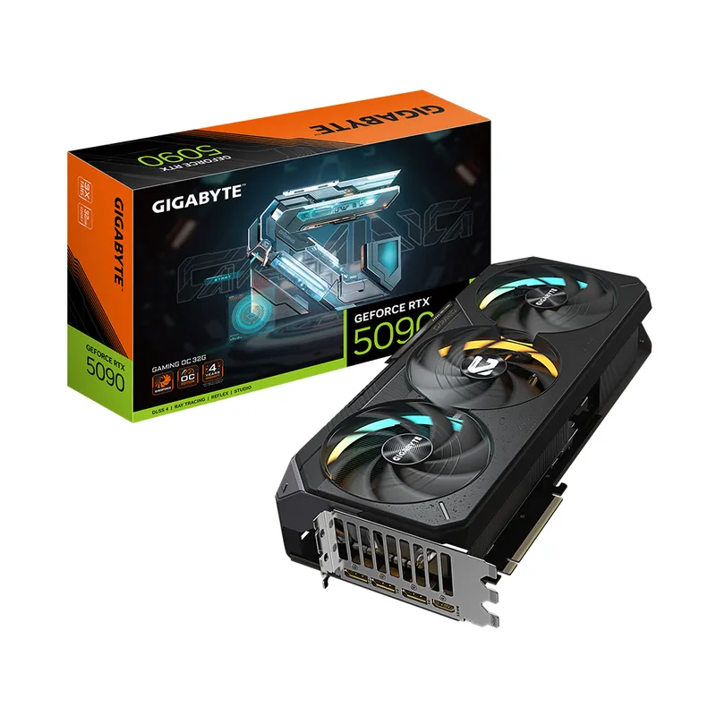 GIGABYTE - Gigabyte Geforce Rtx 5090 Gaming Oc 32Gb Gddr7 - Tarjeta De Video Pcie 5 Para Gaming De Al