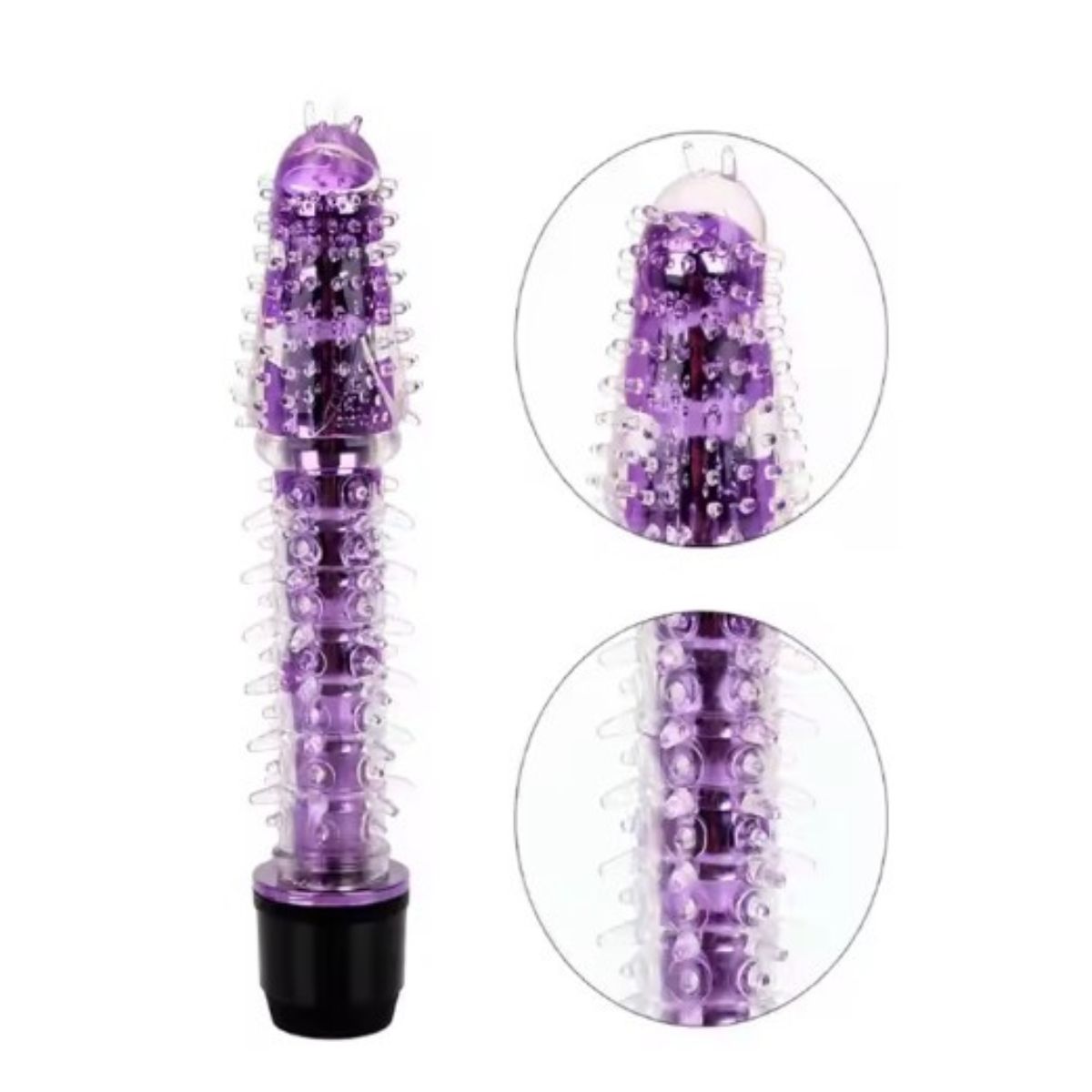 GENERICO - Mini consolador vibrante - morado