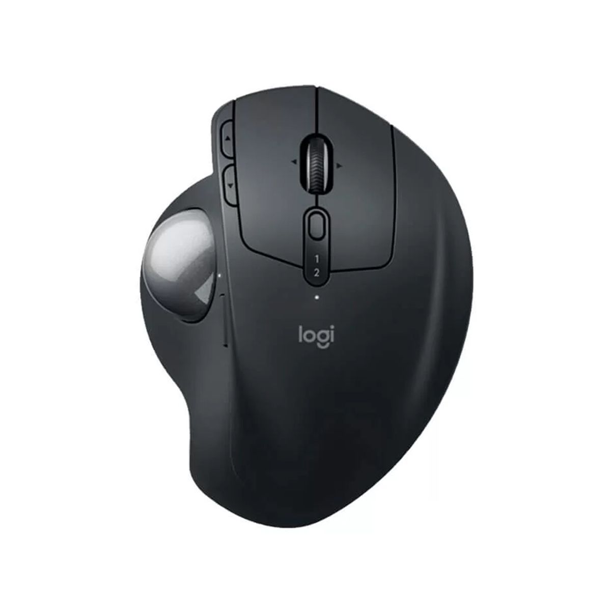 LOGITECH - Mouse Logitech Mx Ergo S: Trackball Inalámbrico Bluetooth Y Usb-C, Color Negro, Ergonómico