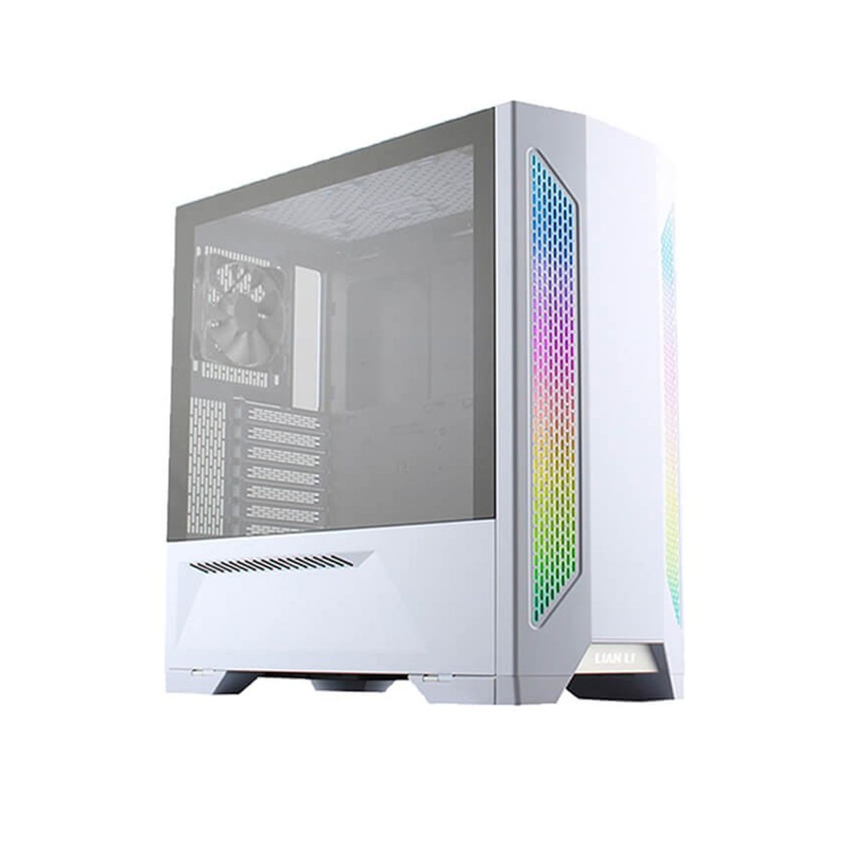 LIAN LI - Caja Mid Tower Lian Li Lancool Ii-W Rgb Blanca - Diseño Elegante Y Ventilación Optimizada