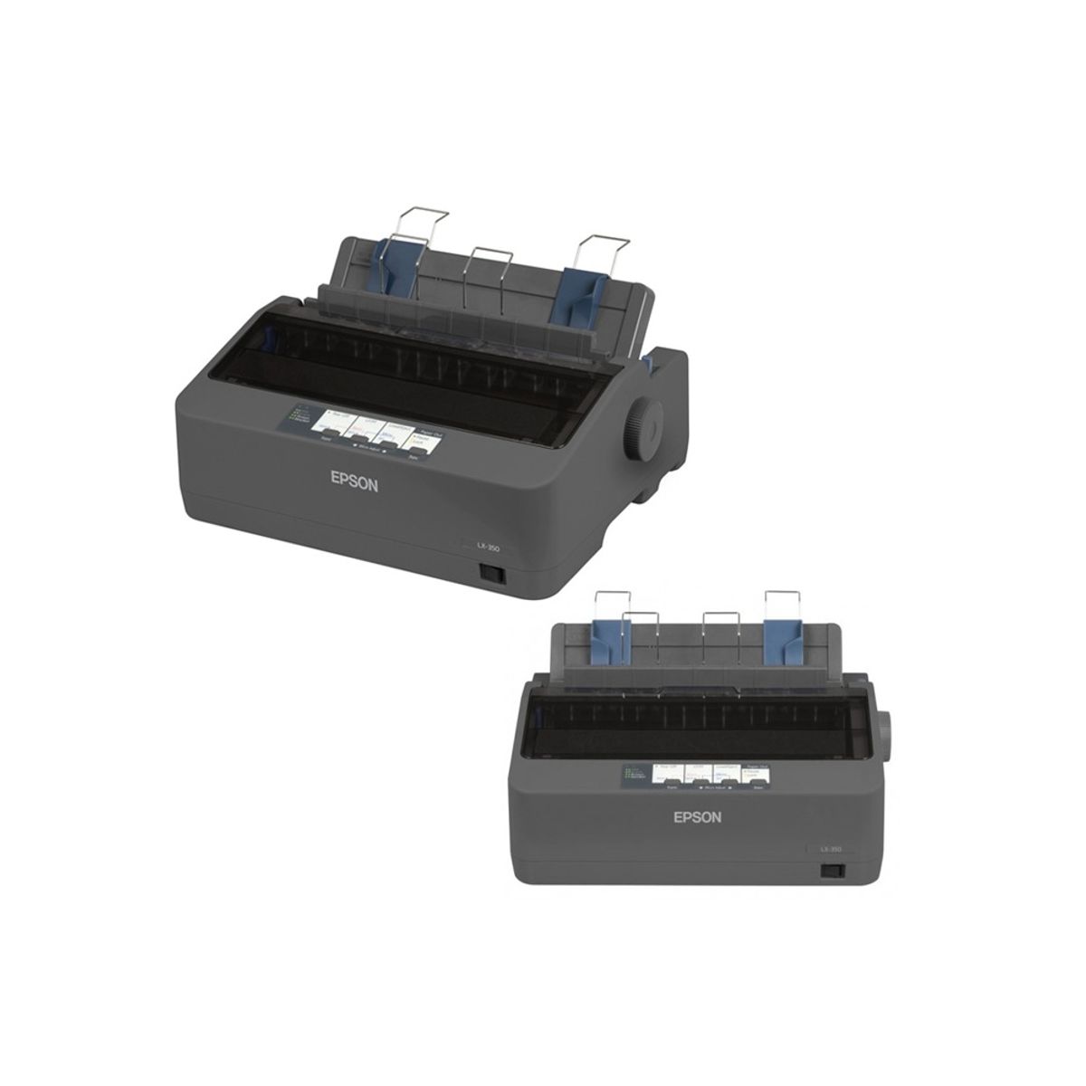 EPSON - Impresora Matricial Epson Lx-350, 390 Cps, Usb, Paralelo Y Serie, 80 Columnas, Monocromo,