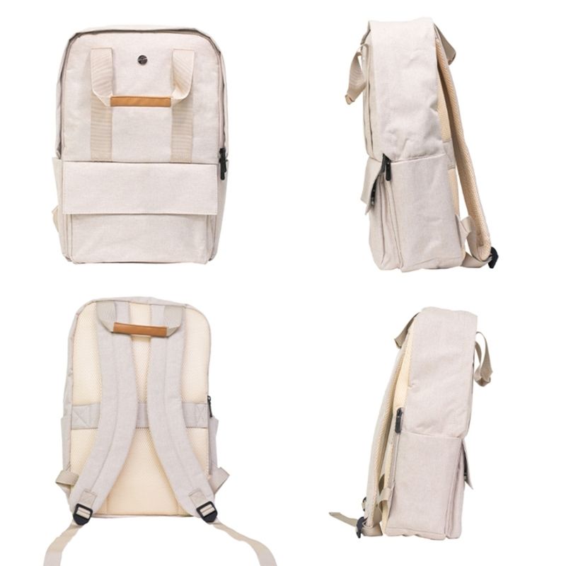 TEROS - Mochila Teros City Ii Beige Para Notebooks Hasta 156 - Estilo Y Protección En Movimiento