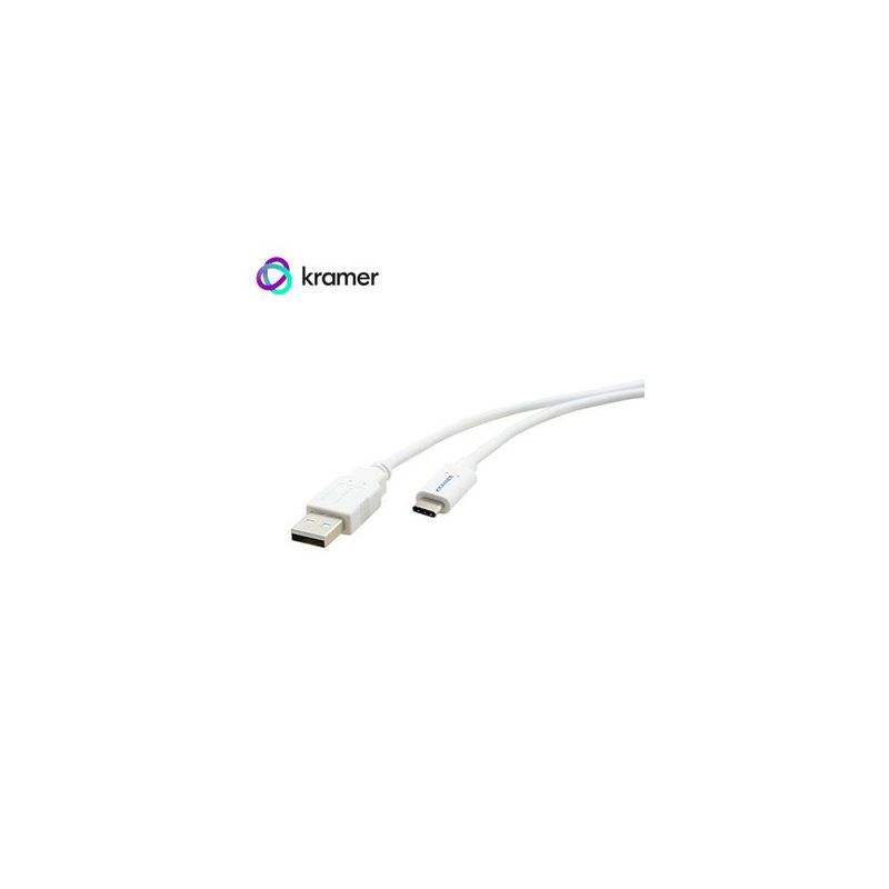 RAZER - Cable Usb-C 2.0 6Ft Kramer, Conector Usb-C Macho A Usb-C Macho, Ideal Para Conexión Rápida
