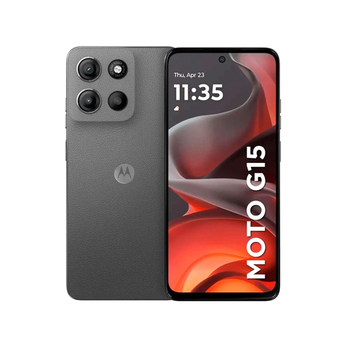 MOTOROLA - Moto G15 De 128Gb En Gris - Smartphone Con 4Gb Ram, Potente Y Elegante