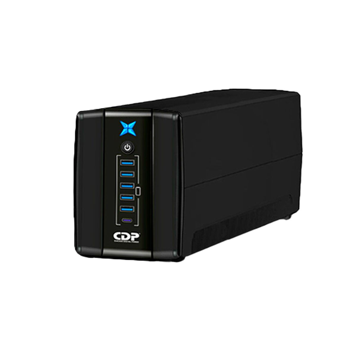 CDP - Cdp R-Upr508 Ups 500Va/250W Con 5 Puertos Usb – Protección De Energía Confiable