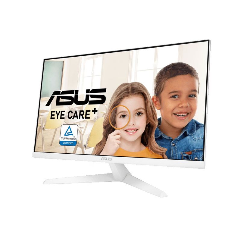 ASUS - Monitor Asus Vy279He-W De 27 Pulgadas Fhd Ips Blanco Con Tecnología Antibacterial