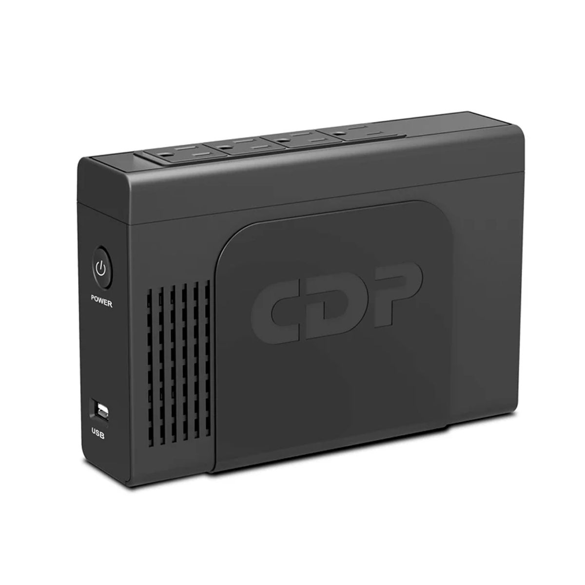 CDP - Ups Portátil Li-504I De 500Va Con Batería De Litio Y 4 Salidas - Protección De Energía Con