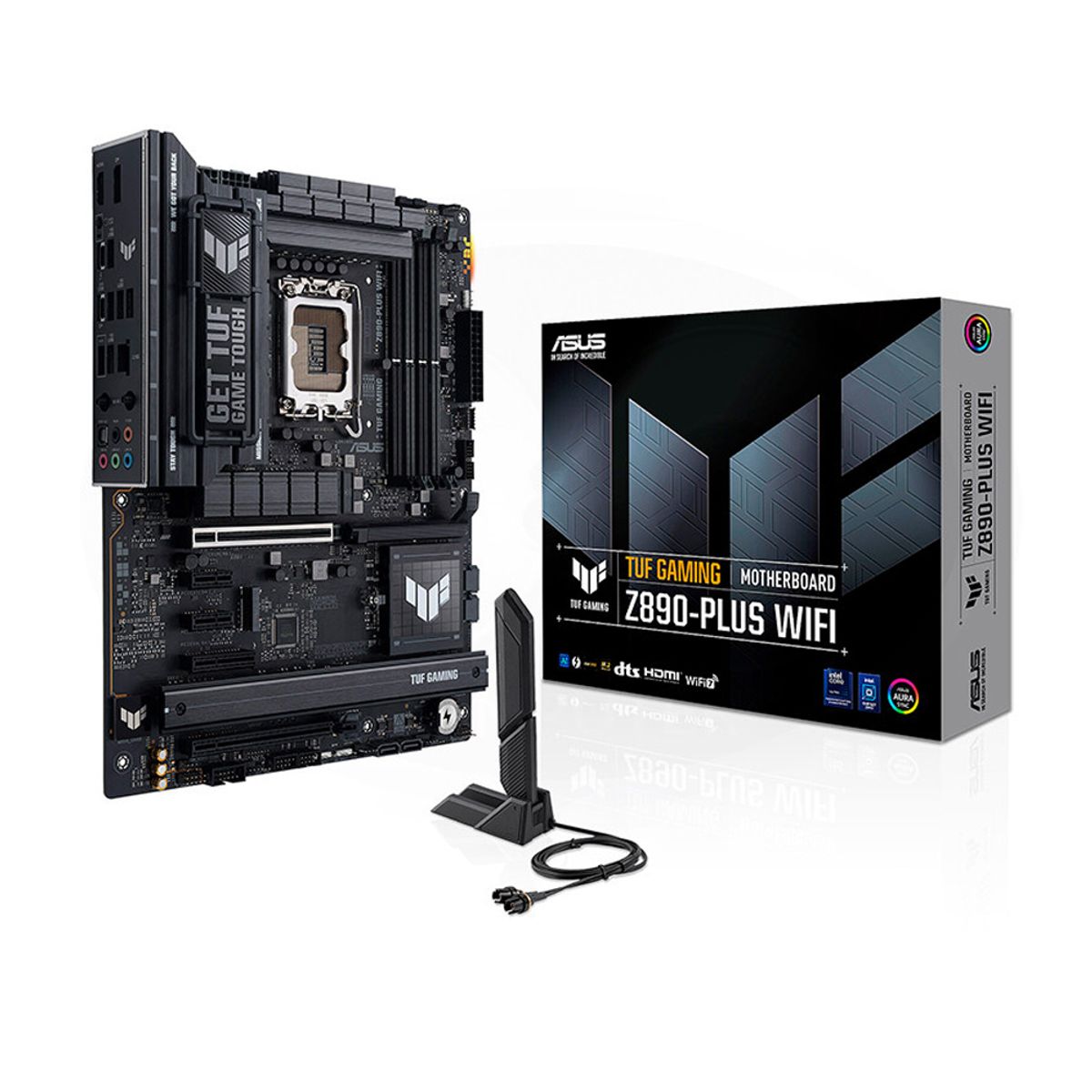 ASUS - Motherboard Asus Tuf Gaming Z890-Plus 1851 - Ddr5, Rendimiento Óptimo Para Gaming Y Overcl