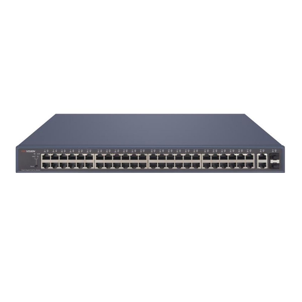 HIKVISION - Switch Managed Hikvision 48 Puertos Poe, Modelo Ds-3E1552P-Si, Conecta Y Potencia Tu Red C