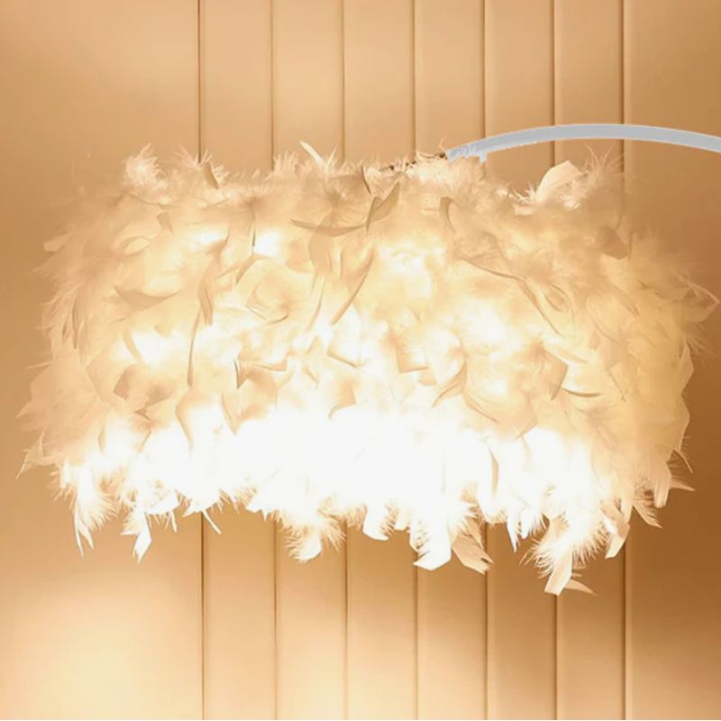 GENERICO - Lámpara de Pie White Led