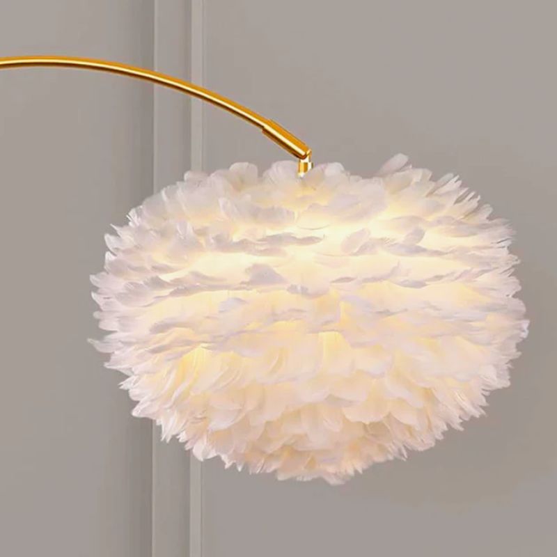 GENERICO - Lámpara de Pie Gold Led