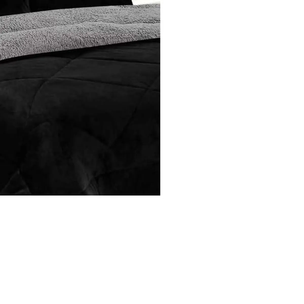 GENERICO - EDREDON PIEL DE ANGEL CON SHERPA  3 PIEZAS