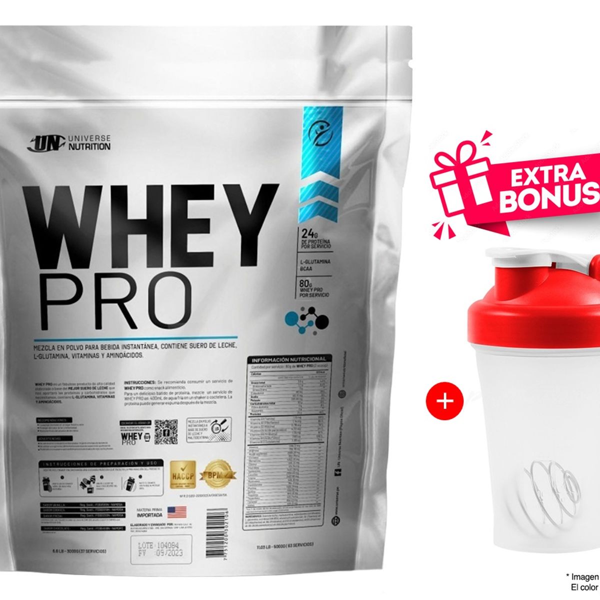 UNIVERSE NUTRITION - Proteína Universe Nutrition Whey Pro 3kg Cookies and Cream