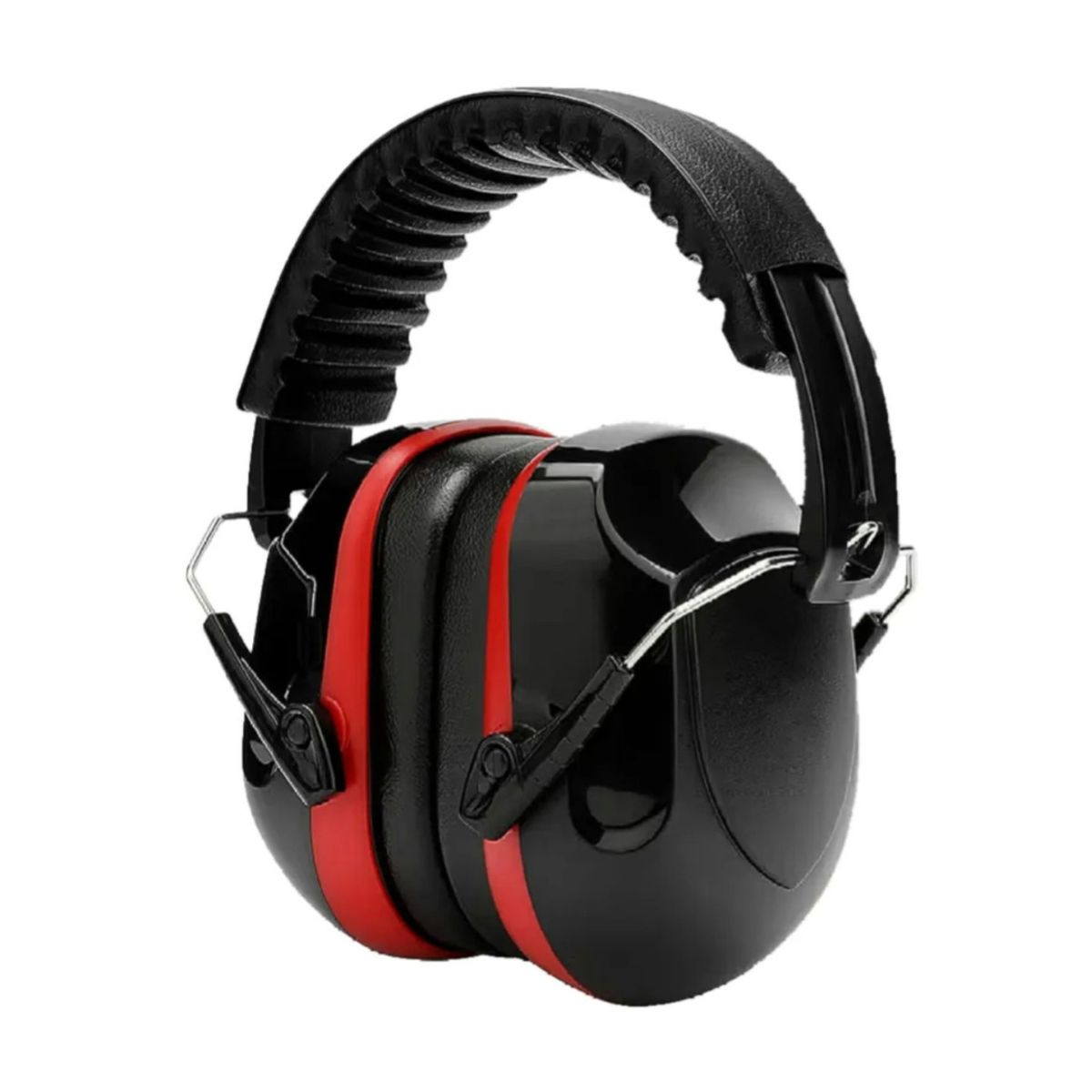 GENERICO - Audifonos Antiruido Orejeras para Niños Grandes Jovenes y Adultos Negro Rojo - GNR