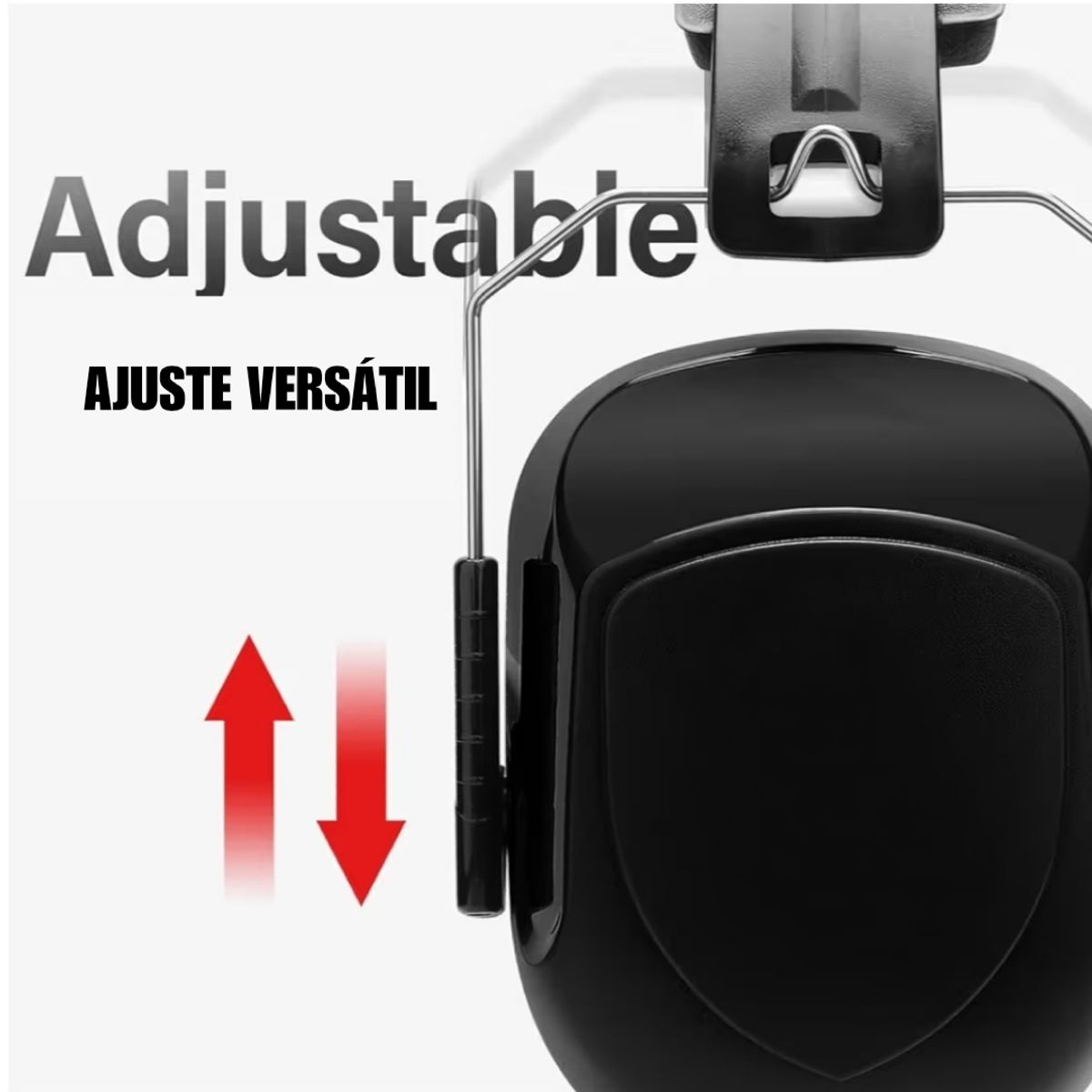 GENERICO - Audifonos Antiruido Orejeras para Niños Grandes Jovenes y Adultos Negro Rojo - GNR