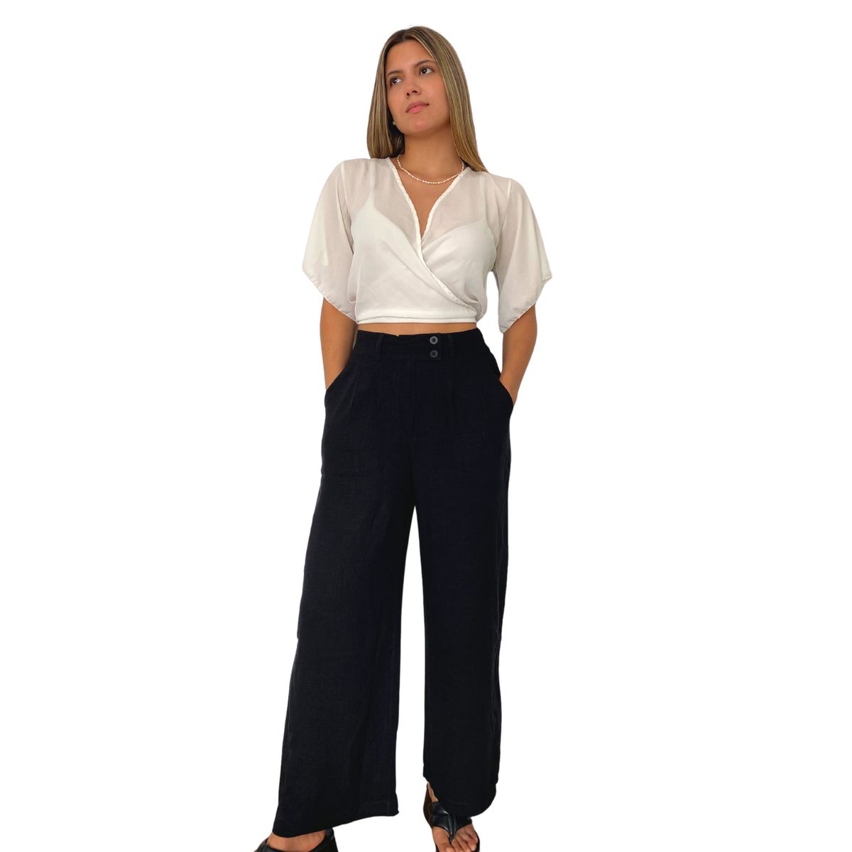JAROLA - Pantalón Palazzo Jarola Isabel