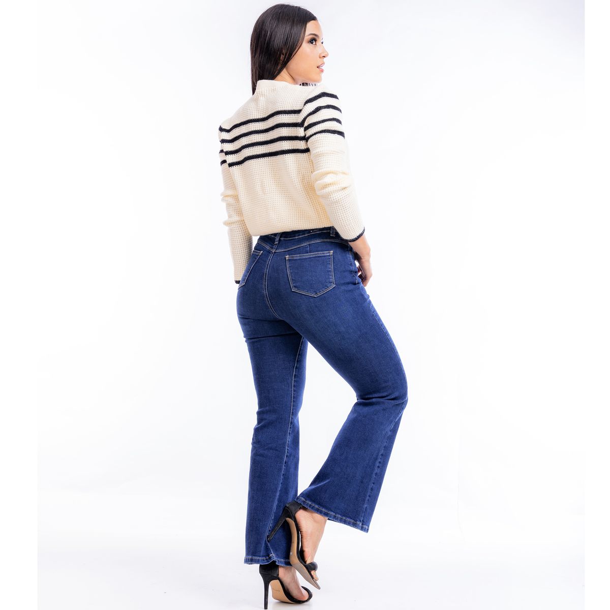 JAROLA - Pantalón Denim Flare Jarola Irene