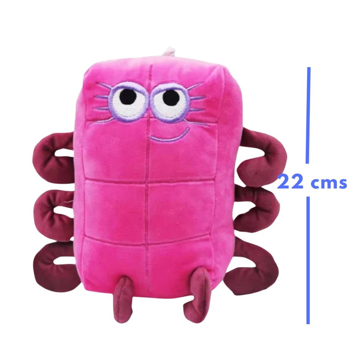 GENERICO - Peluche Number Blocks 8 Importados Number Eight