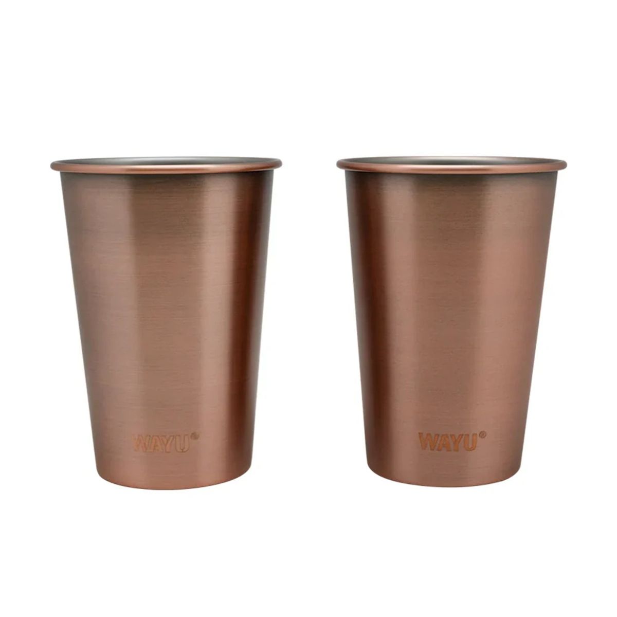 WAYU - SET 2 VASOS COPPER LINE 500 ML WAYU
