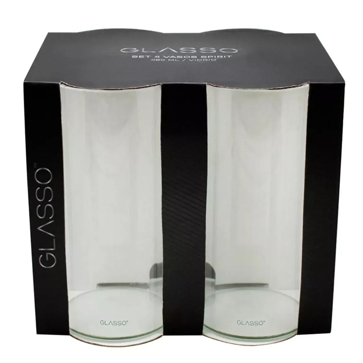 GENERICO - SET 4 VASOS SPIRIT 480 ML GLASSO