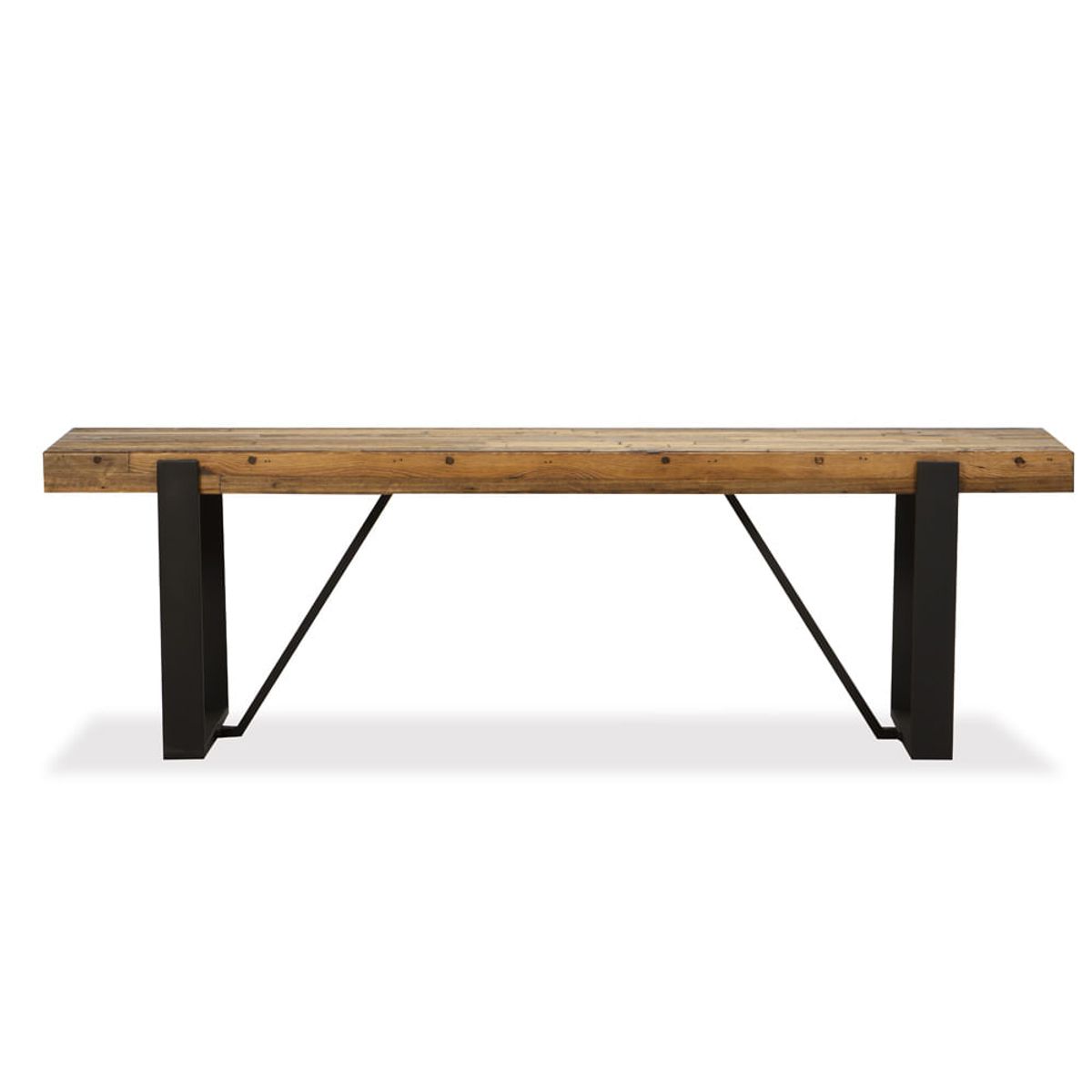 TUGO - Banca Iron Madera Roble Rustico