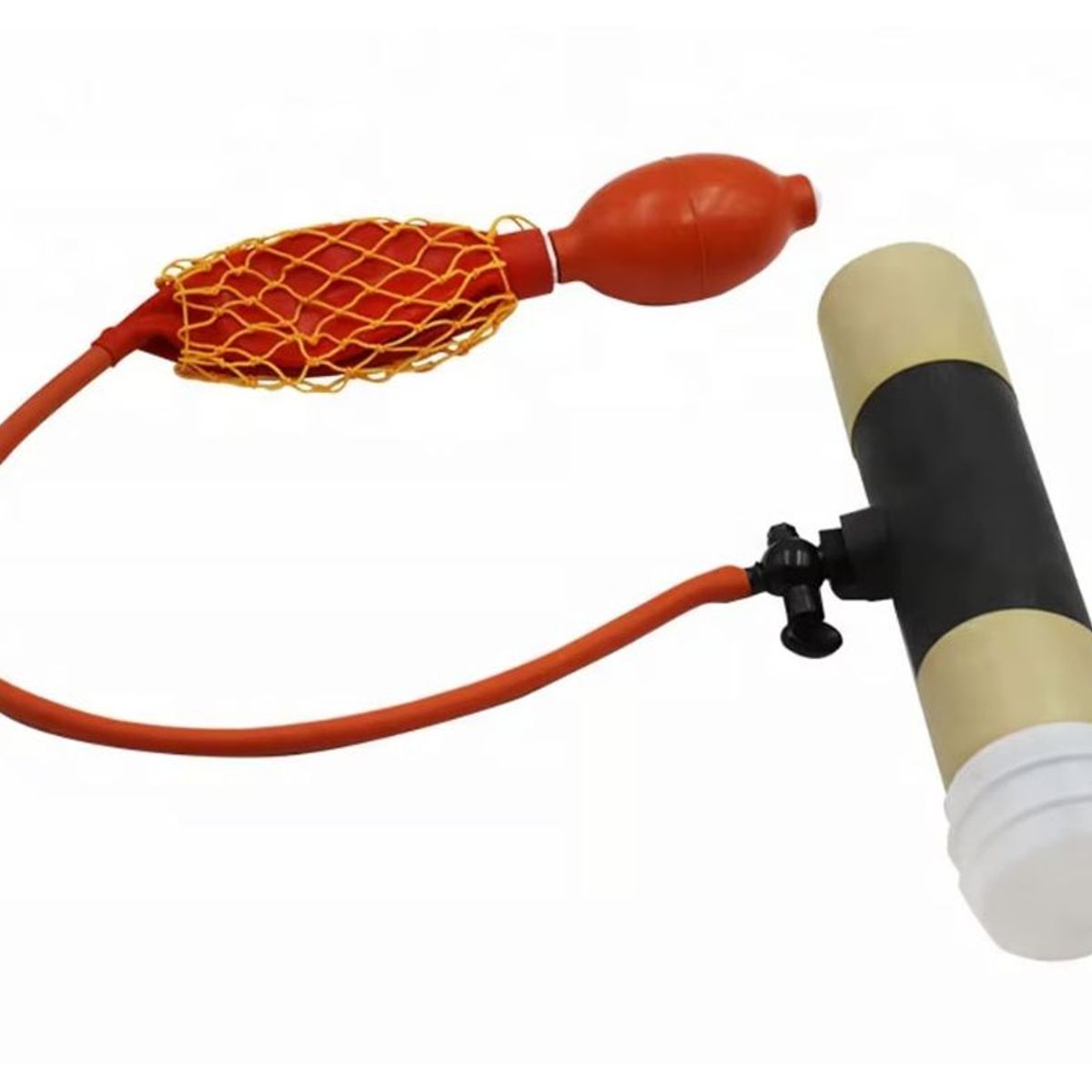 GENERICO - Colector Seminal Para Ovejas Y Cabras Con Bulbo Y Tubo 30 Cm