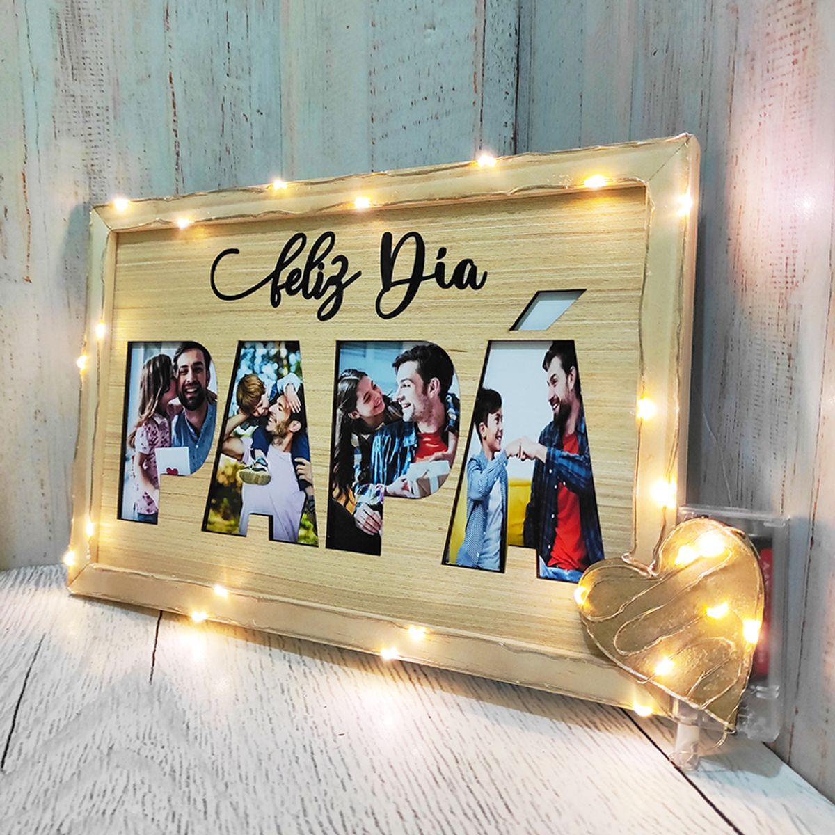 M MATIX SHOP - Matix- Regalos Personalizados - Dia del Padre - Cuadro Papá