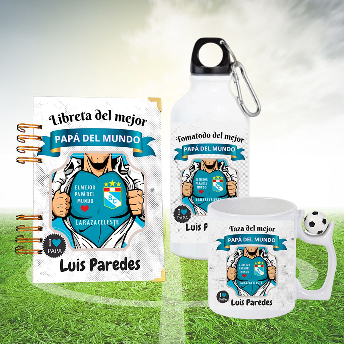 M MATIX SHOP - Matix- Regalos Personalizados Dia del Padre- Box con Libreta