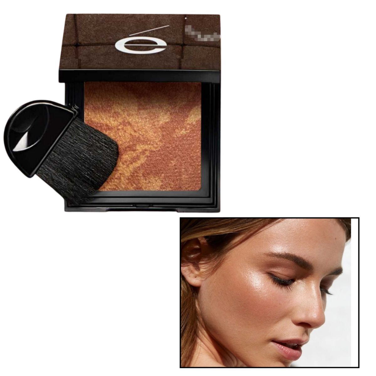 ESIKA - POLVO BRONCEADOR RUBOR MARMOLEADO BRONZER PRO ÉSIKA café