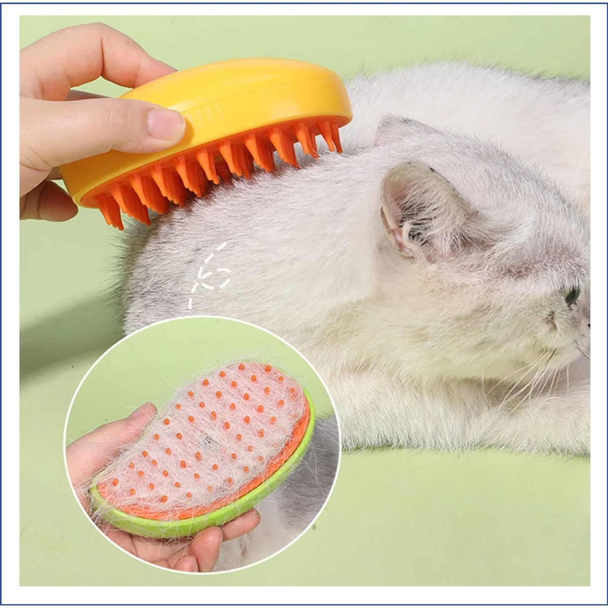 GENERICO - CEPILLO VAPORIZADOR PARA GATOS Y PERROS