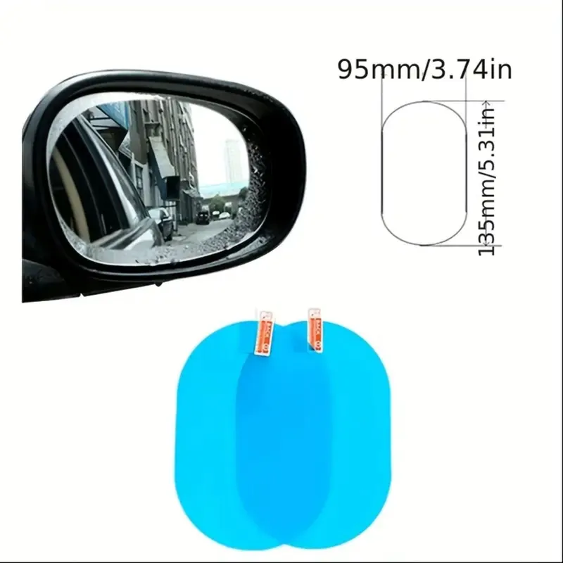 GENERICO - Set Automotriz 3 en 1: Protectores Antilluvia + Guante de Microfibra + Tabletas Limpiaparabrisas