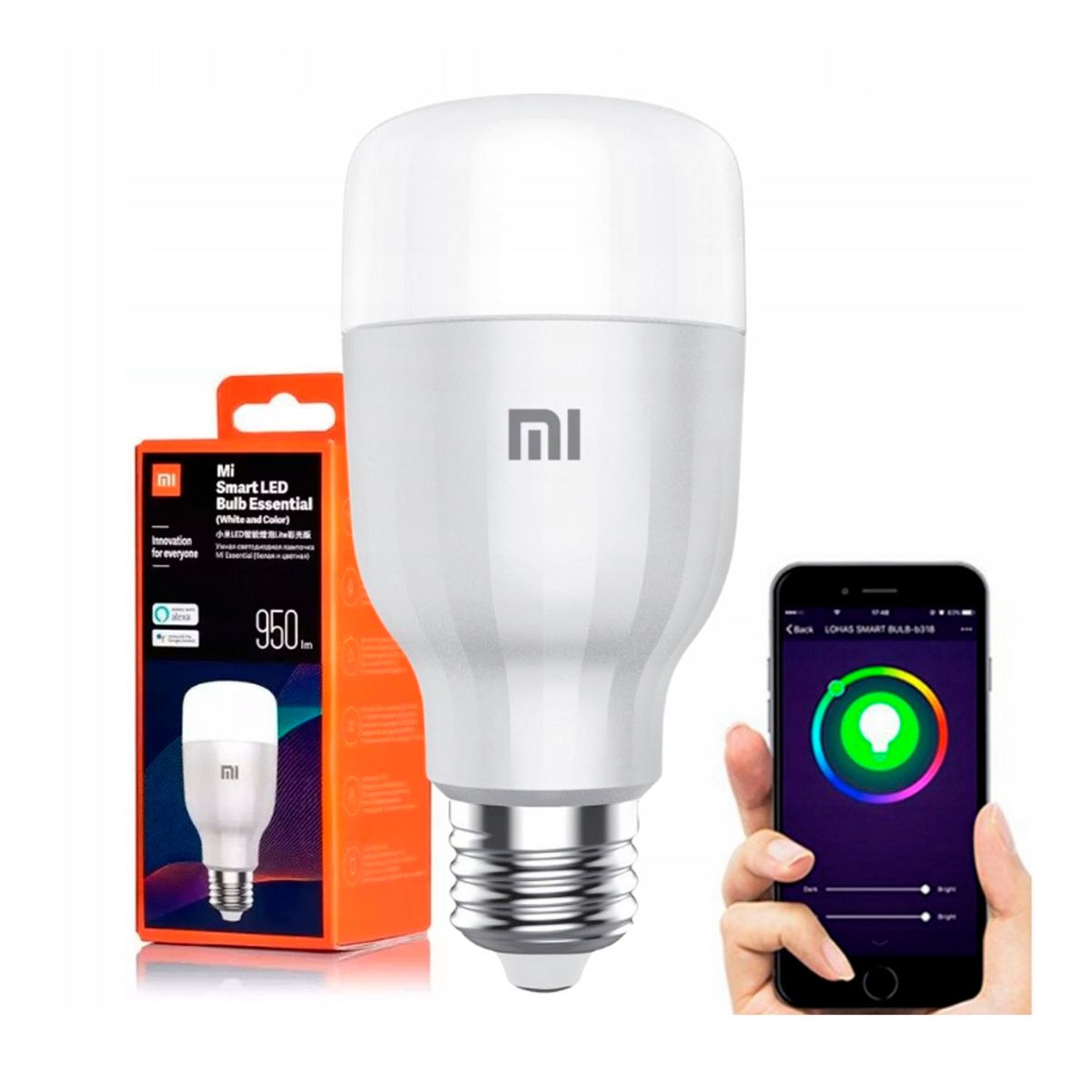 XIAOMI - Xiaomi Mi Smart LED Bulb Essential Bombilla Inteligente 9W E27 950lm
