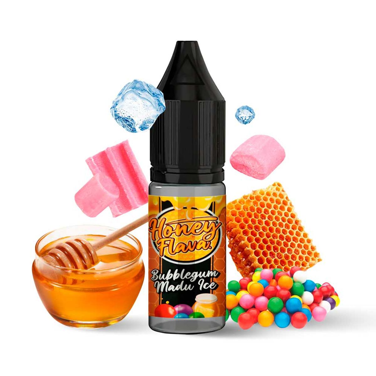 VAPE - Liquido para vapear Honey Flava 10ml Salt Nic Chicle